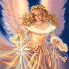 Схема вышивки «звездный ангел»