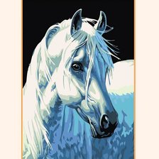 Оригинал схемы вышивки «Лошадь.» (№509019)