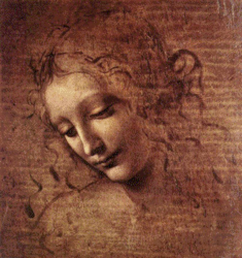 да винчи - портрет, девушке, мадонна, картина, да винчи - предпросмотр