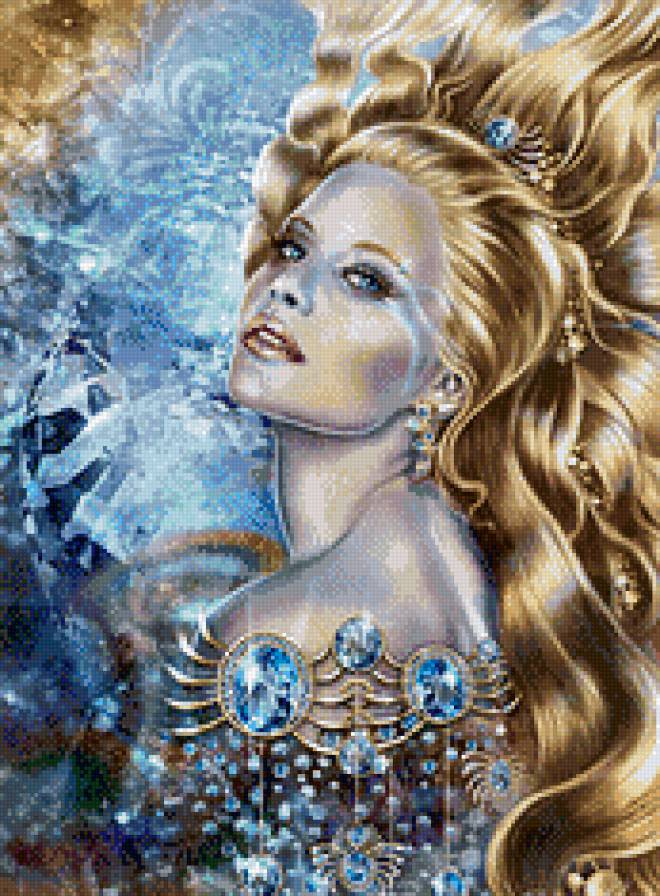 женская красота(серия) - ундина, фэнтези, девушка, люди, женский образ - предпросмотр