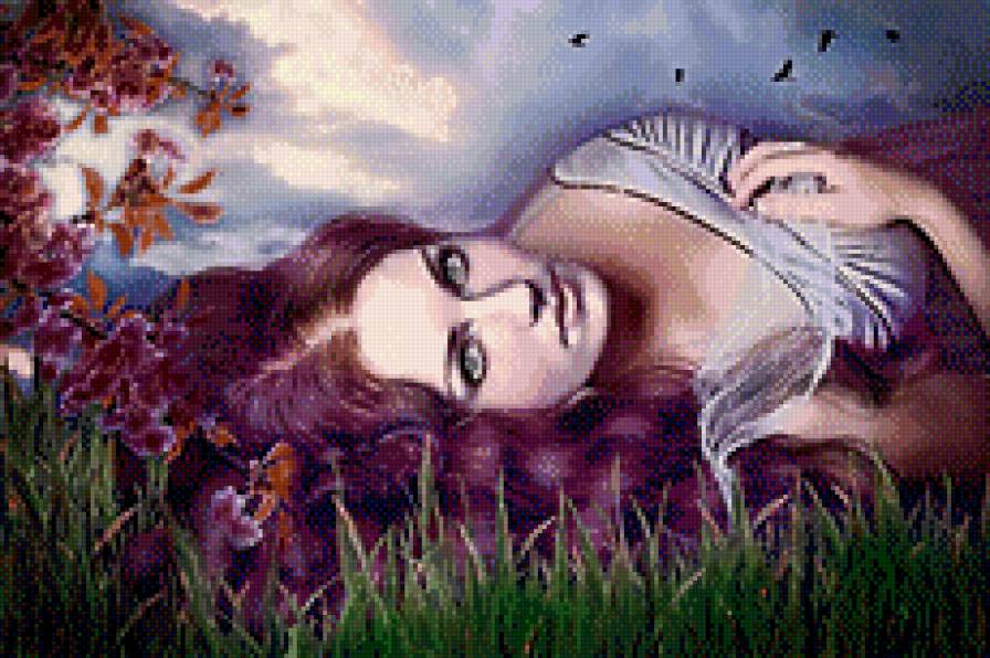 женская красота(серия) - девушка, люди, фэнтези, женский образ - предпросмотр