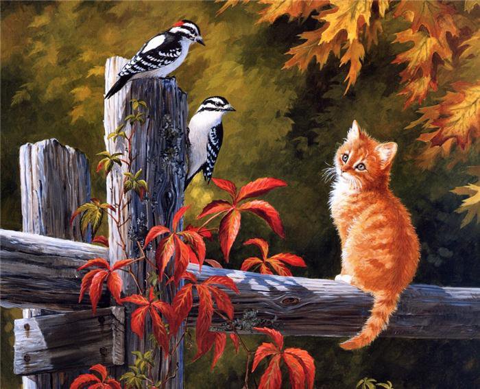 осенний пейзаж - оригинал