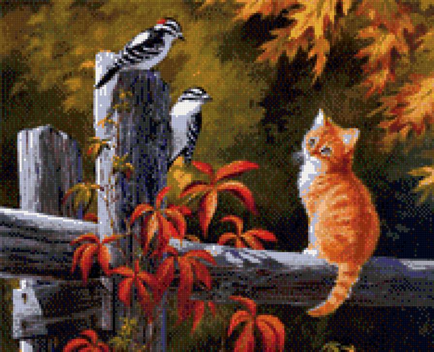 осенний пейзаж - предпросмотр