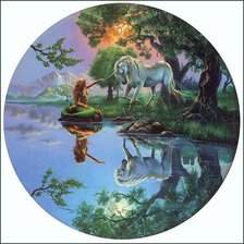 Схема вышивки «Салфетка»