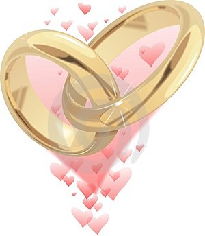 свадебные кольца - кольца, любовь, свадьба - оригинал