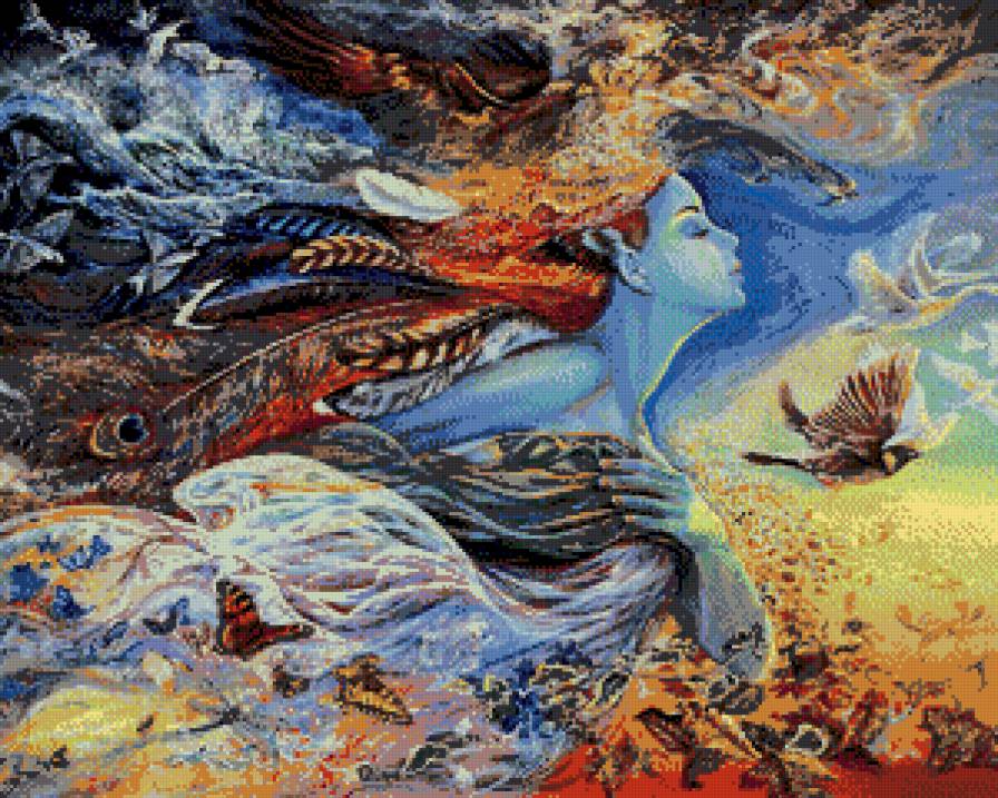 Весенняя ночь - сказка, фентази, пейзаж - предпросмотр