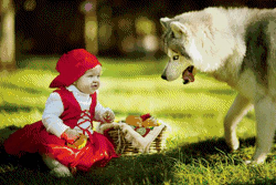 красная шапочка - дети - предпросмотр