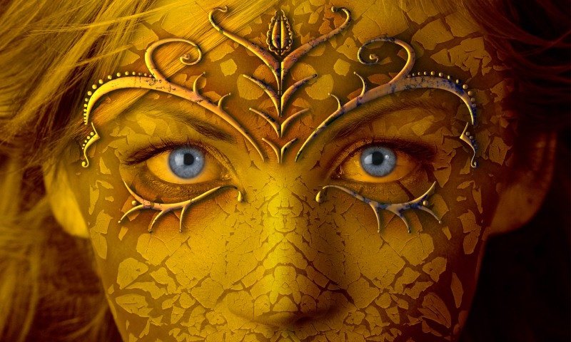 "Девушка песков" - фентези, девушки - оригинал