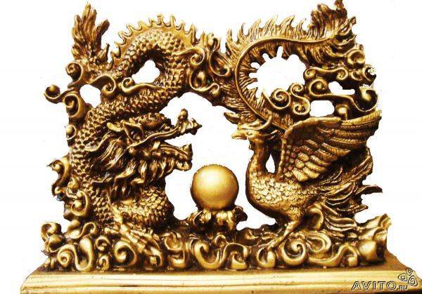золотые драконы - богатство, золото, драконы - оригинал