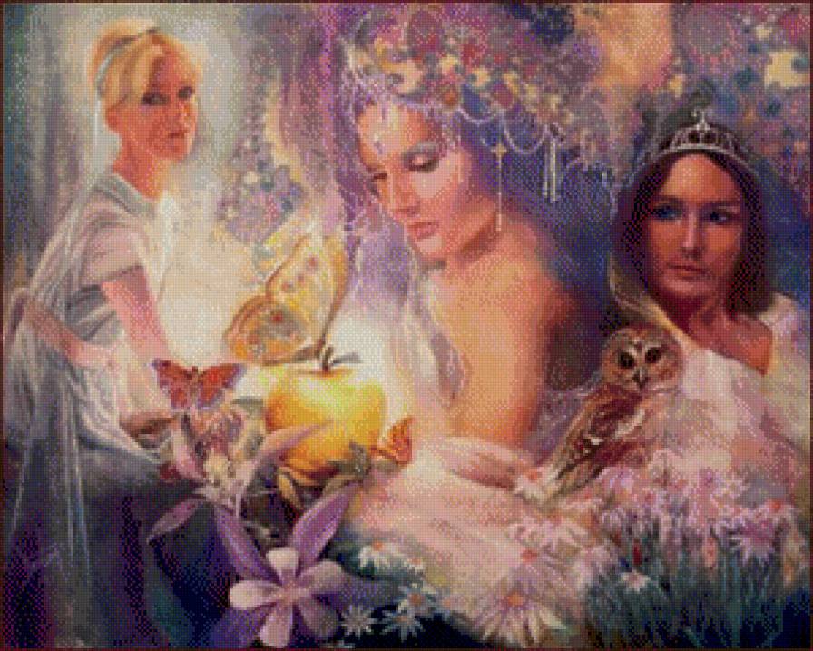 №511094 - женщина, картина - предпросмотр