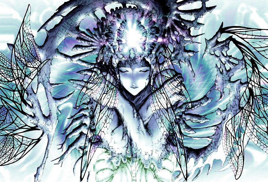 Рождение - абстракция, девушка, сказка, фея - оригинал