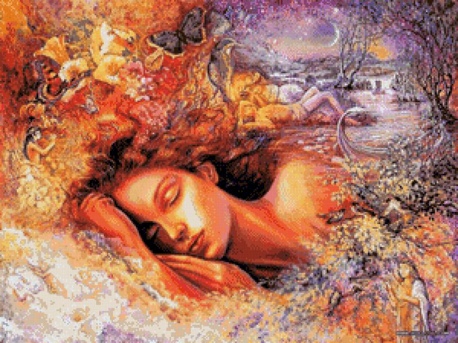 Жозефина Уолл 4 - сон, сказка, девушка, фентези - предпросмотр