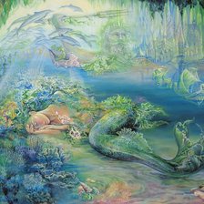 Схема вышивки «Жозефина Уолл 11 (второй вариант)»