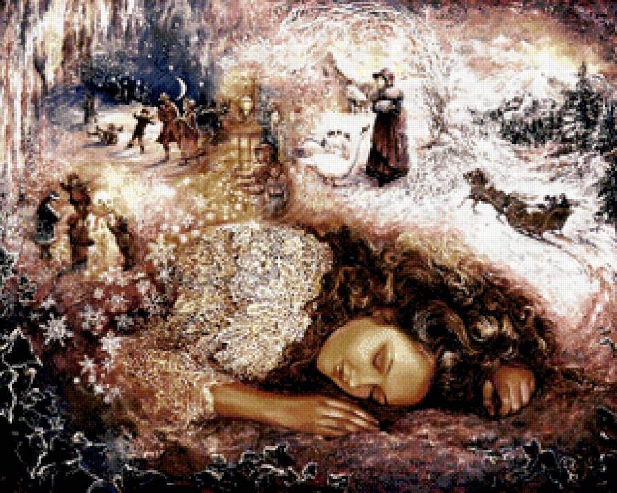 Жозефина Уолл 12 - девушка, фентези, сон, сказка - предпросмотр