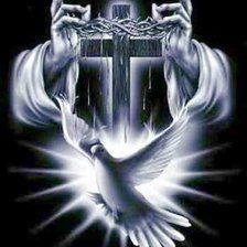 Схема вышивки «крест голубь»