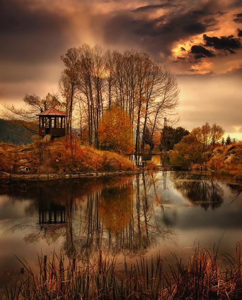 осенний пейзаж - пейзаж - оригинал