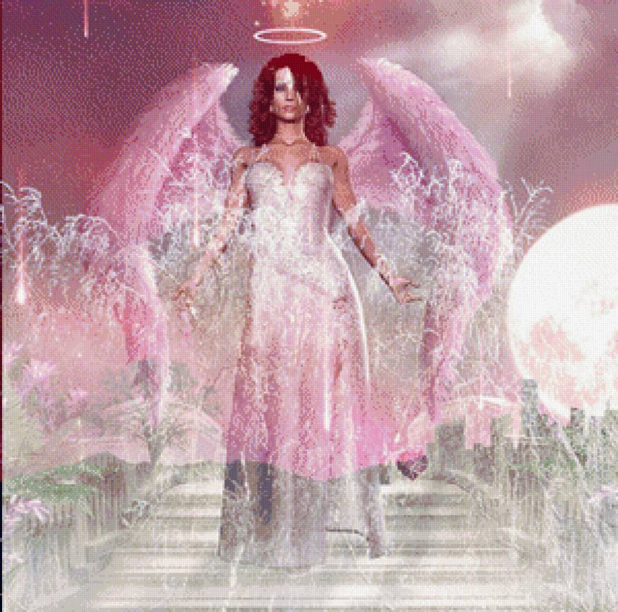 Ангел красоты. Розовый ангел. Ангел в розовых цветах. Образ девушки ангела в розовом. Холодный ангел времени.