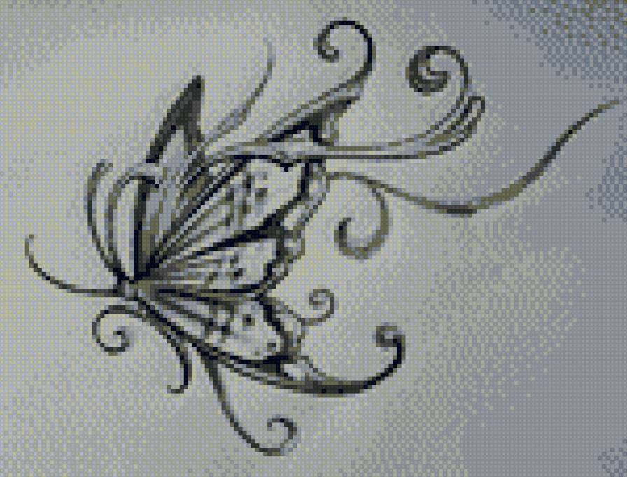 бабочка - предпросмотр