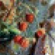 Предпросмотр схемы вышивки «Натюрморт с клубникой» (№511796)
