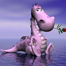 Схема вышивки «дракошка»