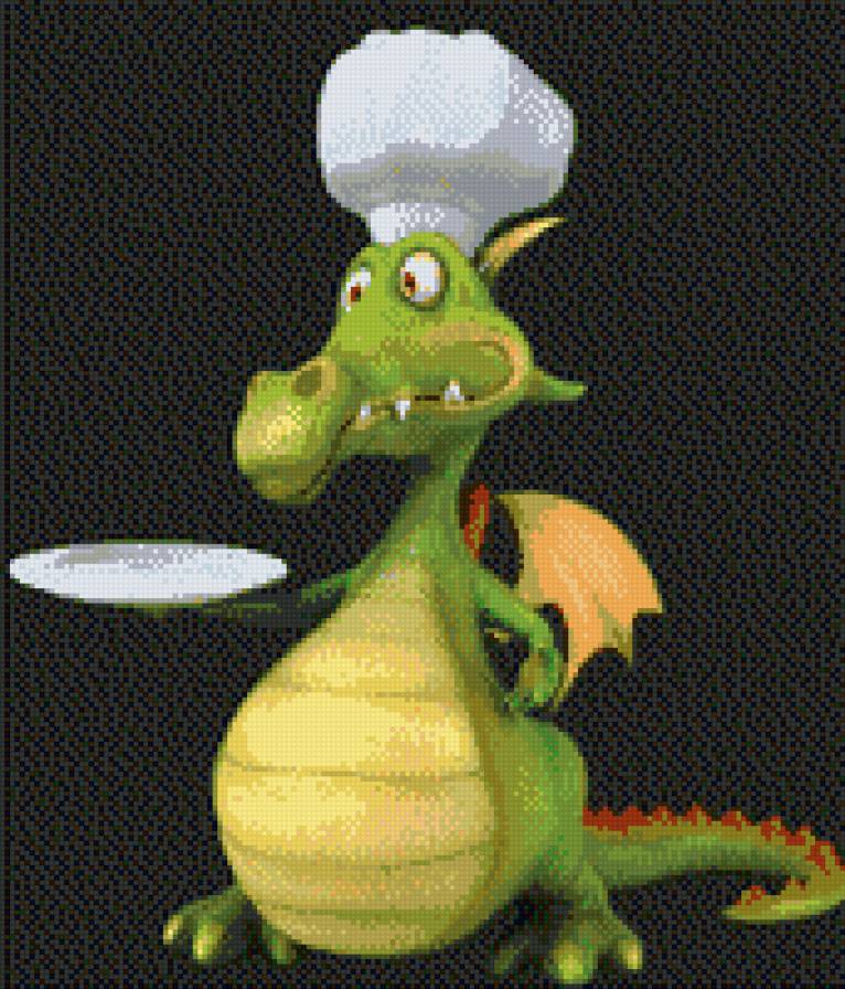 дракошка2 - мультяшки - предпросмотр