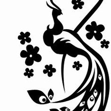 Схема вышивки «Райская птица»