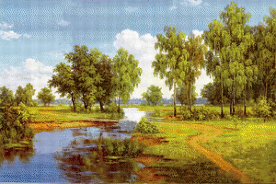 пейзаж - картина - предпросмотр