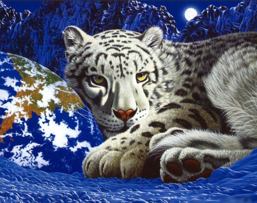 тигра - фэнтези - оригинал