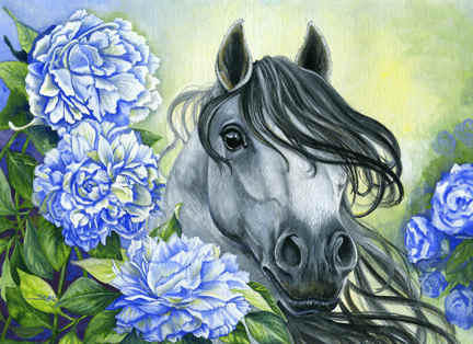 №512367 - лошади, лошадь, фэнтези - оригинал