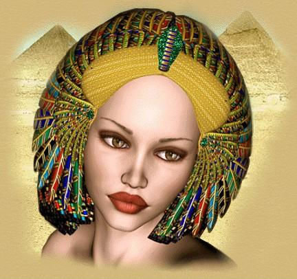 Египет - девушка, картина, лицо, египет, красотка - оригинал