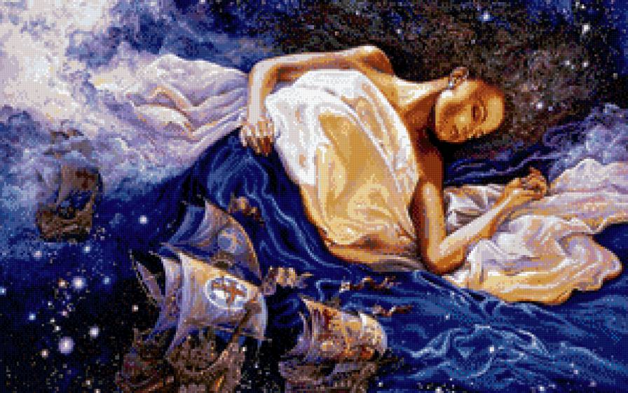 Сон девушки - предпросмотр