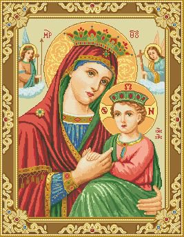 икона - богородица, икона - оригинал