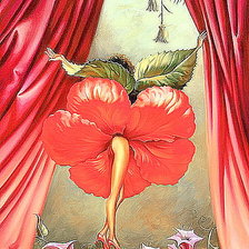 Схема вышивки «Фантазии В.Куша (живопись)»