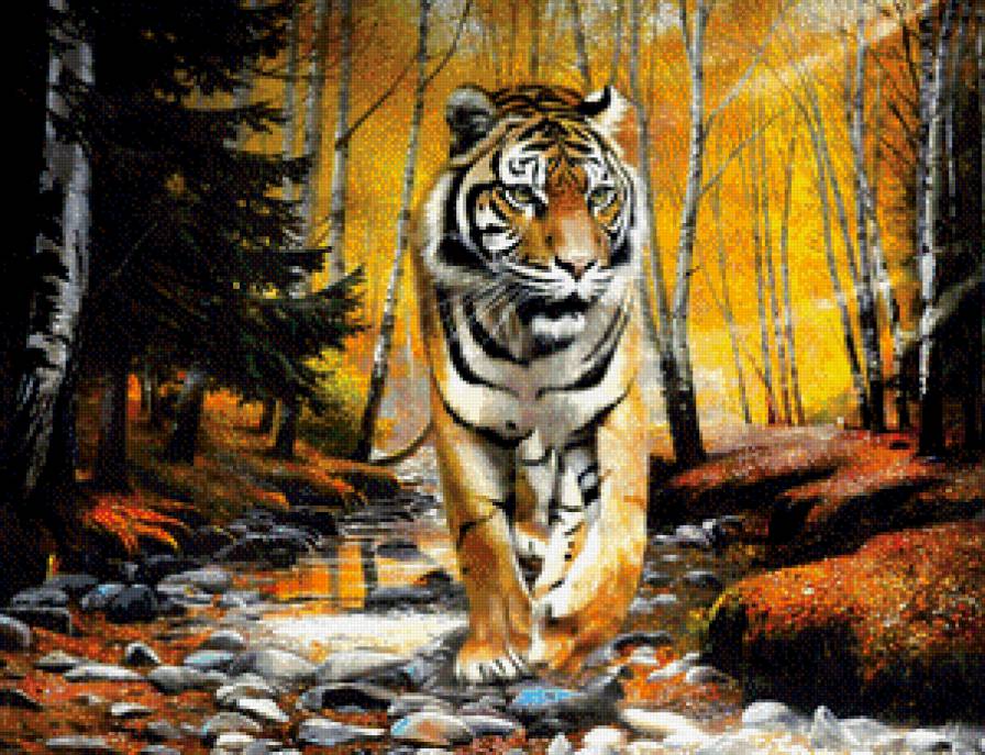 тигр - символ величия и мощи - предпросмотр