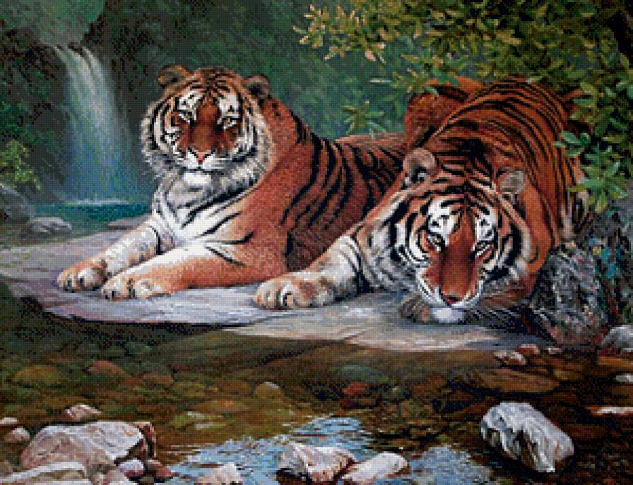 тигр - символ величия и мощи - предпросмотр