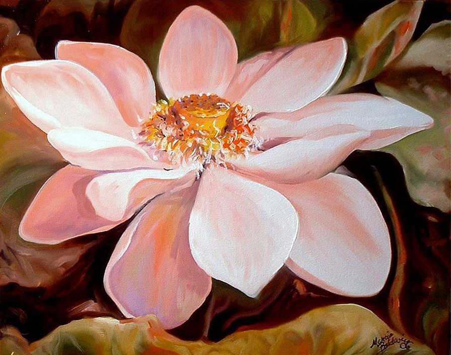 Вариант для подушки - цветы - оригинал