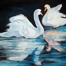 Схема вышивки «Парочка»