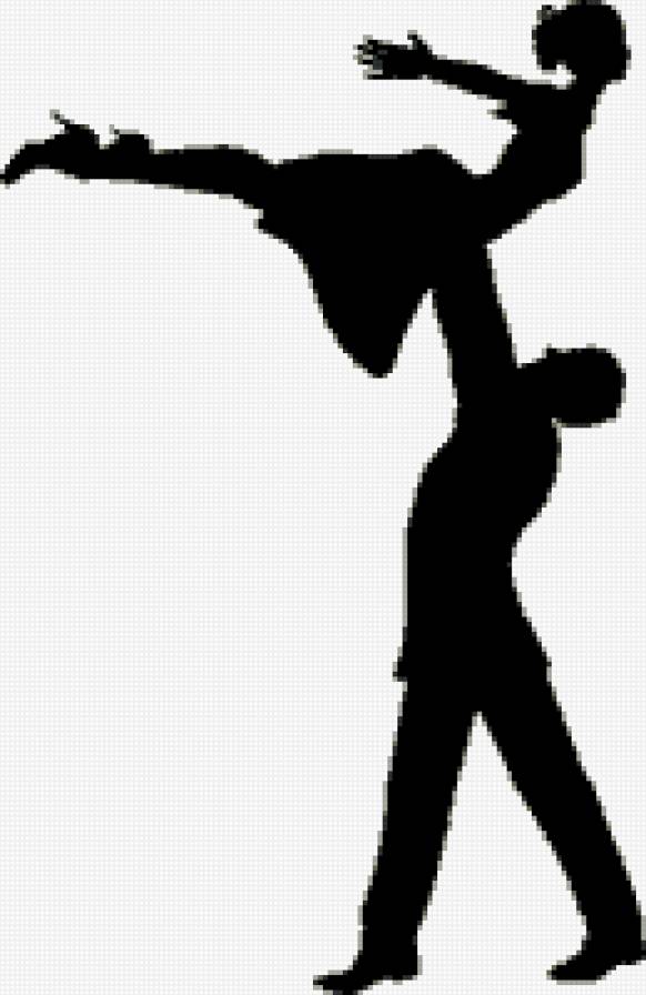 серия "черно-белое" - люди, танцы - предпросмотр