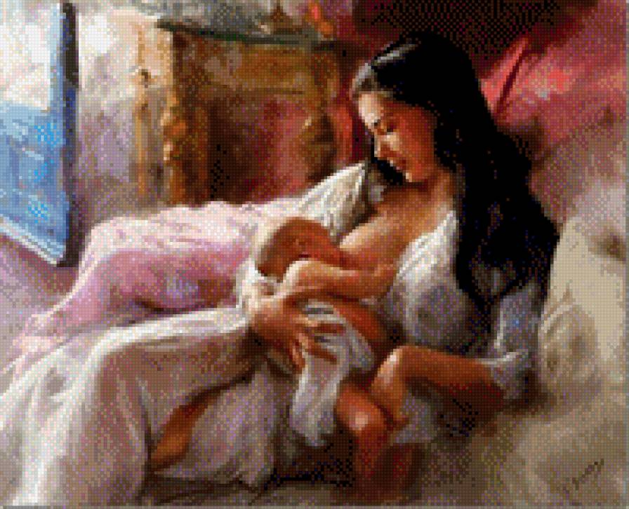 Невинность - мама. ребенок. любовь - предпросмотр