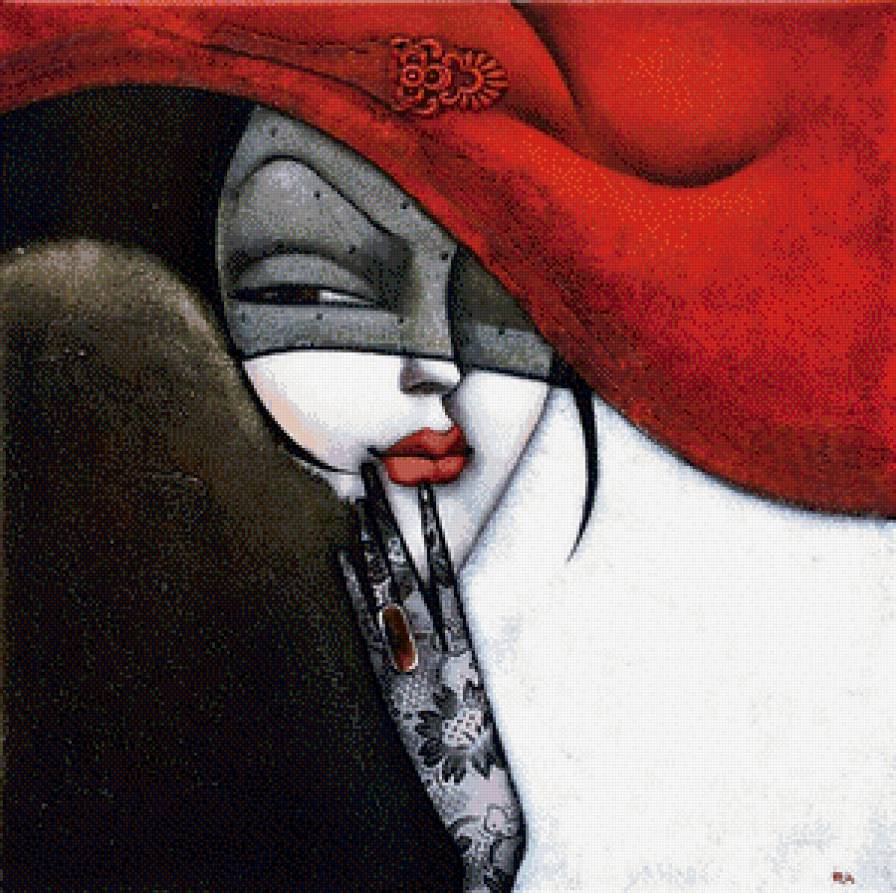 Серия "Мадам" - девушка - предпросмотр