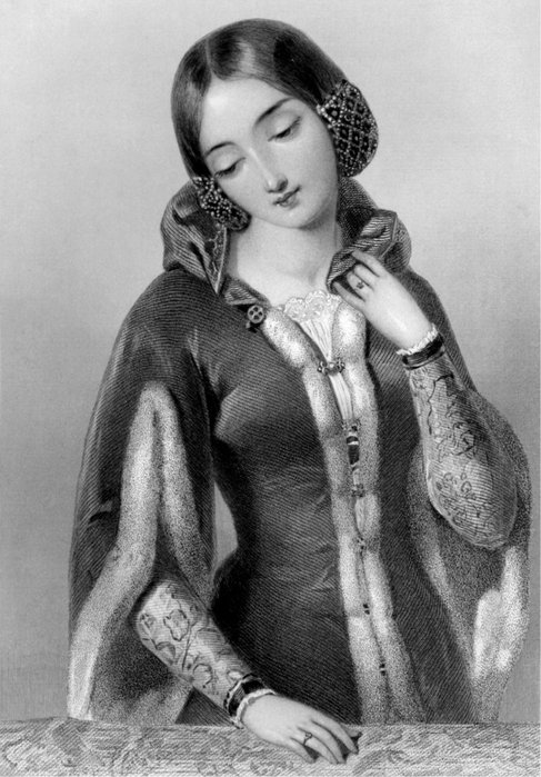 Анна Богемская, супруга Ричарда II - оригинал