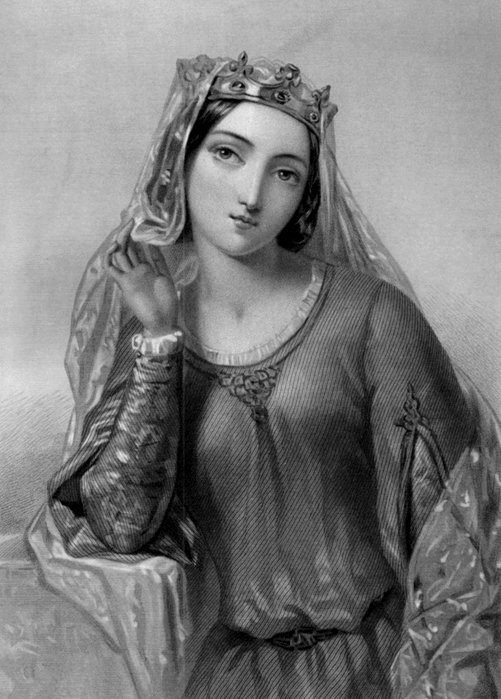 Изабелла Ангулемская, супруга короля Джона - оригинал