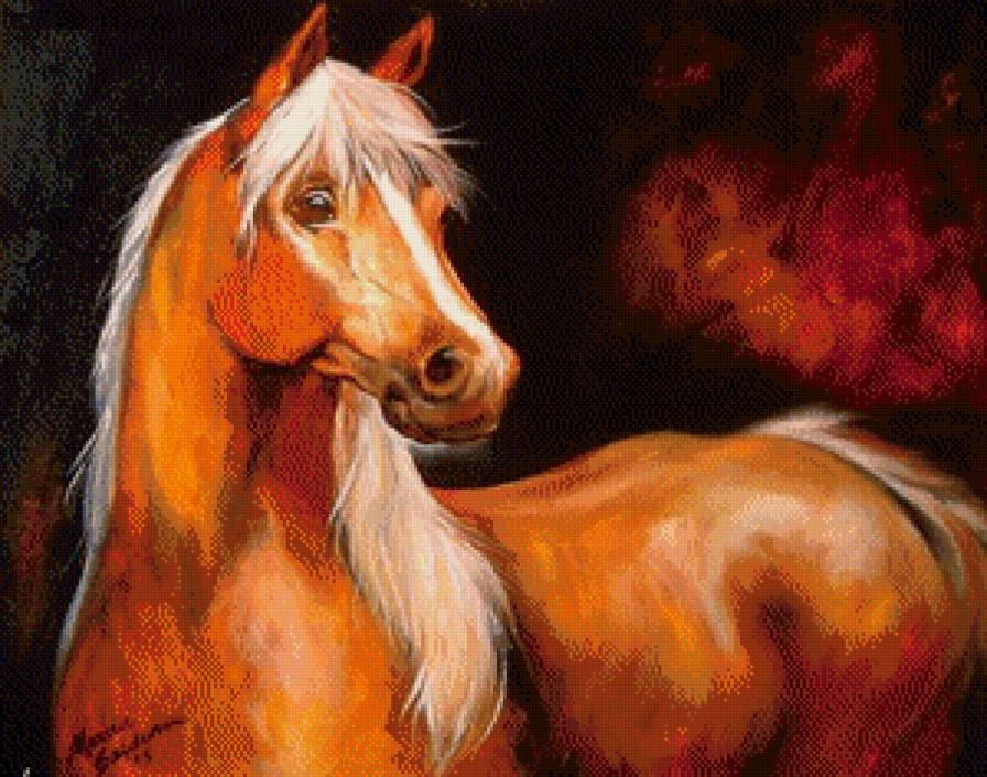 Лошадка - кони, животные, лошади - предпросмотр