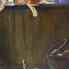 Схема вышивки «кошки мышки1»