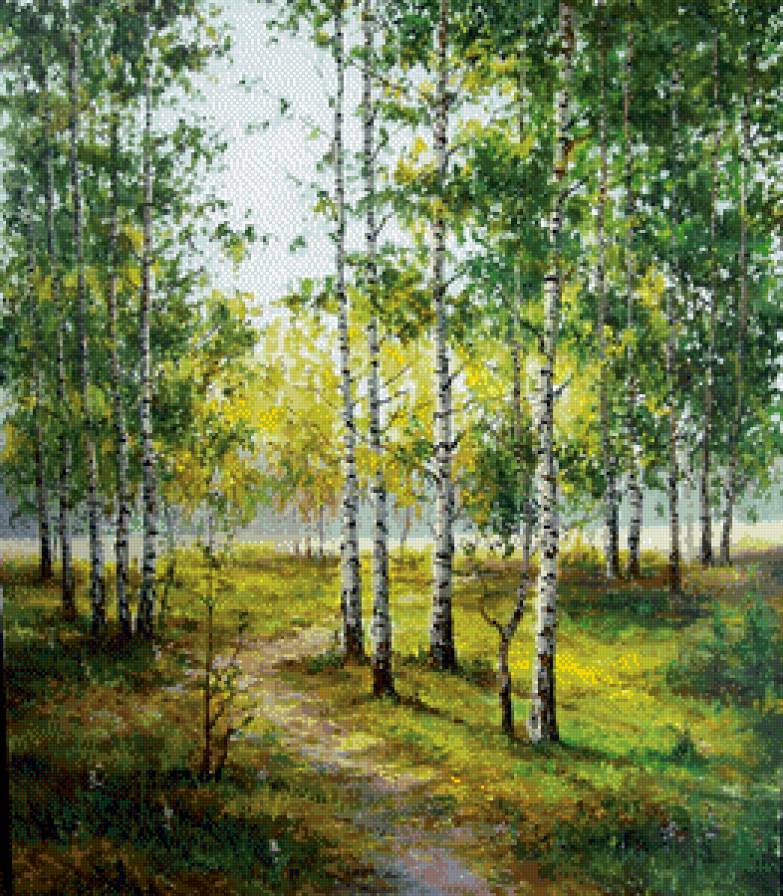 Березки - пейзаж - предпросмотр