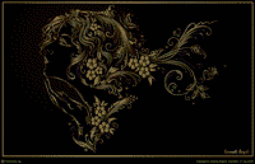 Абстракция - монохром, люди - предпросмотр