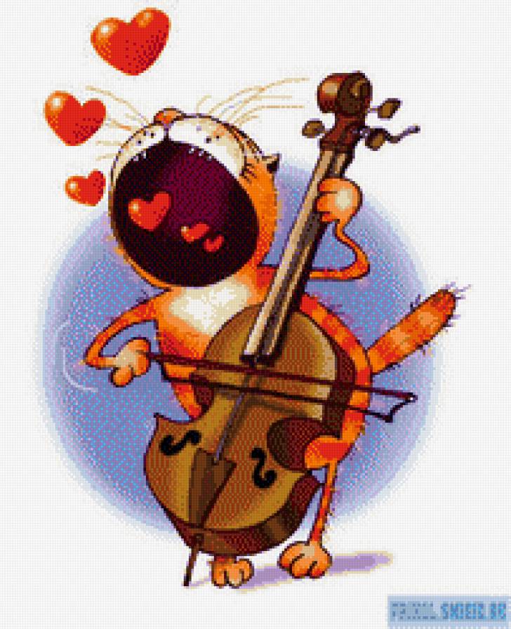 Песнь любви - приколы, кот, животные - предпросмотр