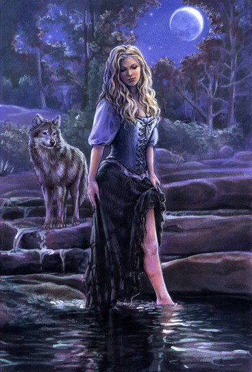 волк и дева - оригинал