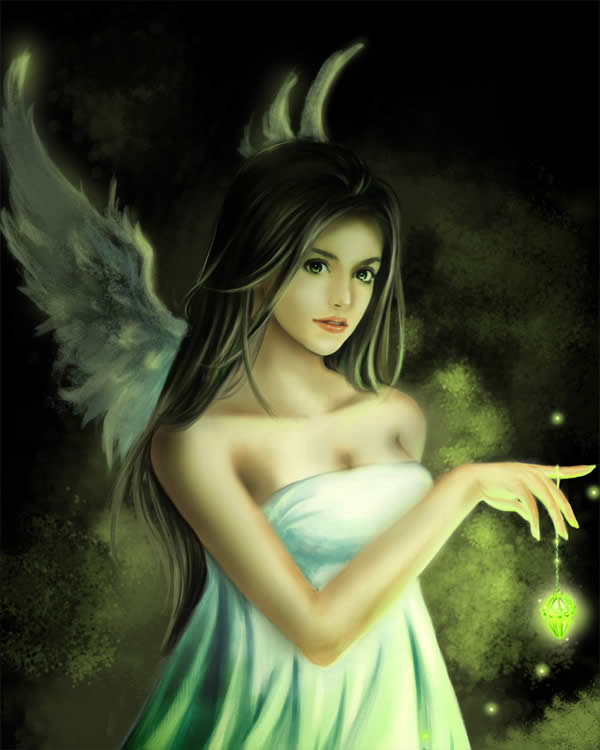 ангел дева - оригинал