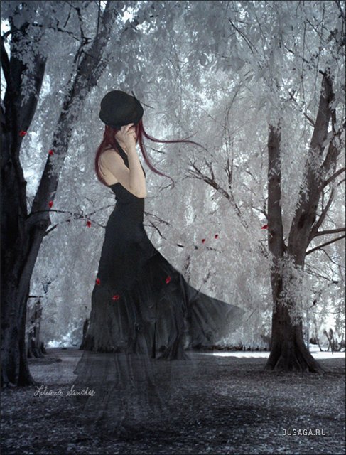 дева в лесу - оригинал